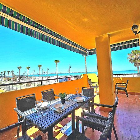 Beachfront Duplex 1ª Linea & Terraces Oceanfront El Puerto de Santa Maria Exterior photo